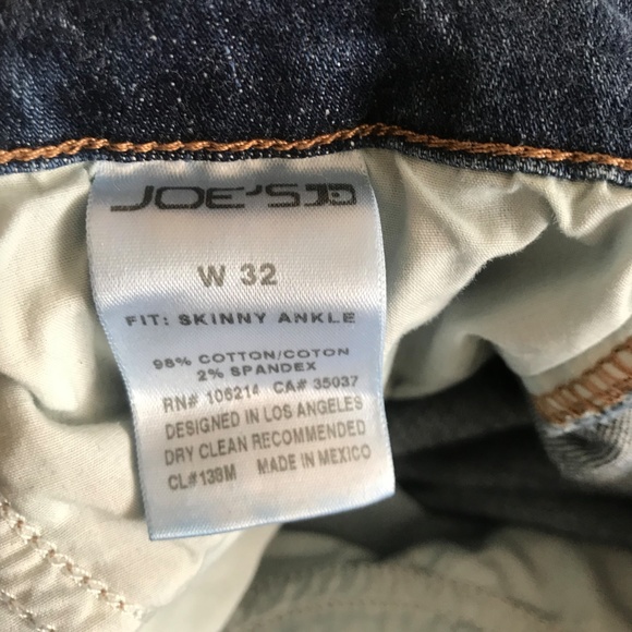 JOES JEANS Dark Wash Denim - Skinny Ankle - Picture 4 of 7